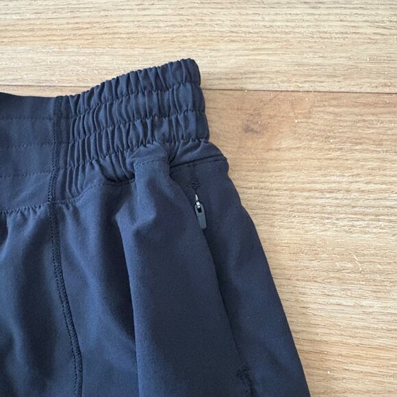 Lululemon Athletic Hotty Hot High Rise Lined Shorts 4” Black Women’s Size 4 - Picture 4 of 9